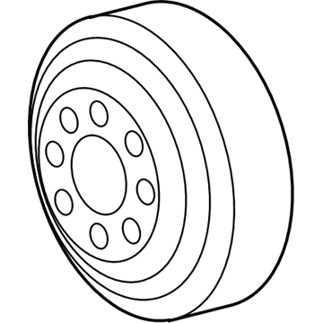 GMC 24576970 Pulley