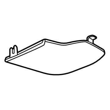 Chevy 13526912 Reading Lamp Lens