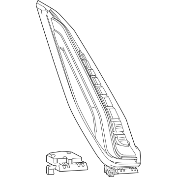 Cadillac 84864833 Tail Lamp