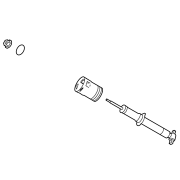 2009 Cadillac CTS Shock Absorber - 19210518