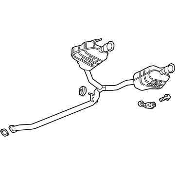 2021 Chevy Traverse Exhaust Pipe - 85154355