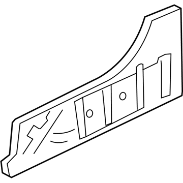 GMC 25982603 Inner Rocker