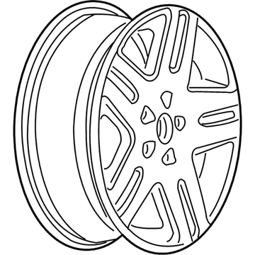 Chevy 9595378 Wheel, Alloy