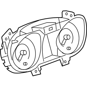 GM 20944902 Instrument Panel Gage CLUSTER