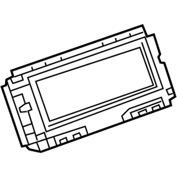 GM 22915944 Display Assembly, Driver Information (W/Uag: Infotainment Display)