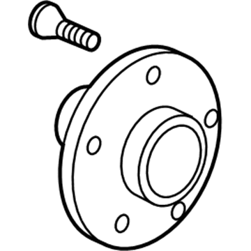 Pontiac Vibe Wheel Bearing - 19184282