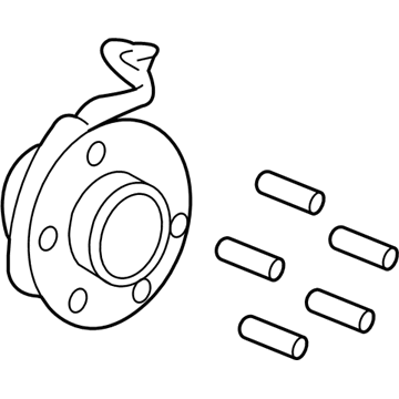 Cadillac 13546785 Hub & Bearing