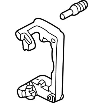 GM 18026272 Bracket,Rear Brake Caliper