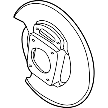 Pontiac 18041757 Support Plate