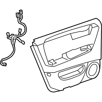 Cadillac 20755841 Door Trim Panel