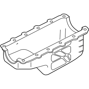 Buick 12512670 Oil Pan