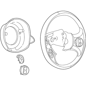 2003 Saturn Ion Steering Wheel - 22714762