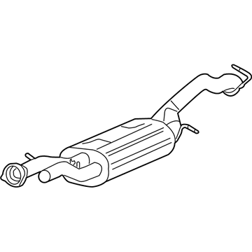 2004 Hummer H2 Exhaust Pipe - 10398386