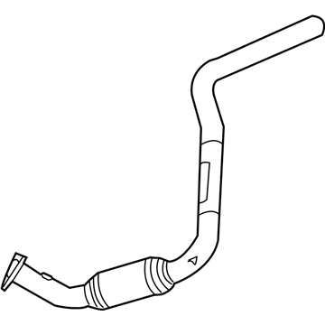 2004 Hummer H2 Exhaust Pipe - 19420125