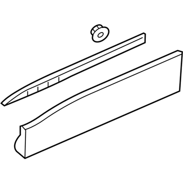 GM 84785121 Molding Kit, Front S/D Lwr