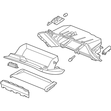 Buick 26221472 Glove Box Assembly