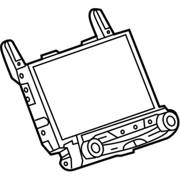 GM 26697209 Control Assembly, Amplitude Modulation/Frequency Modulation Stereo Radio *Jet Black