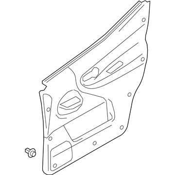 Chevy 19316889 Door Trim Panel