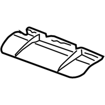 GM 15187923 Baffle Assembly, Radiator Support