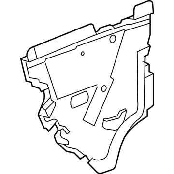 Hummer 25958435 Water Deflector