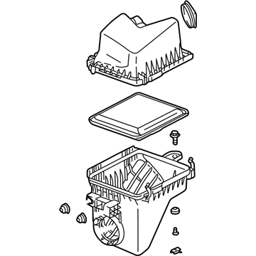 Saturn 22676965 Air Cleaner Assembly