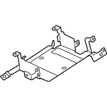 GMC 12450923 Receiver Mount Bracket