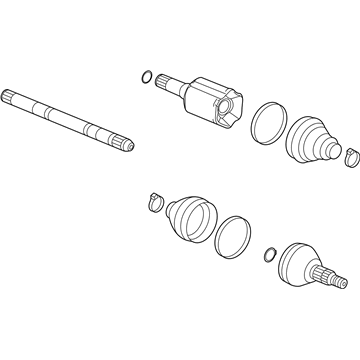 2018 Chevy Malibu Axle Shaft - 84576601