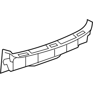 Cadillac 22762717 Rear Panel Trim