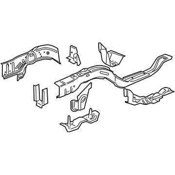 Chevy 25886692 Rail Assembly