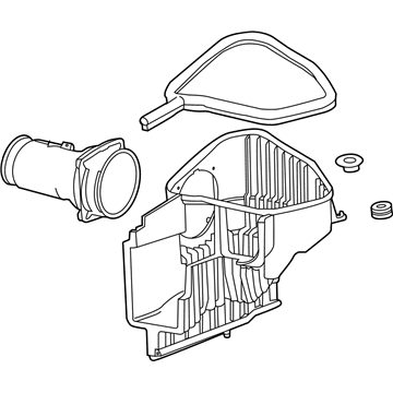 Chevy 23164563 Air Cleaner Body