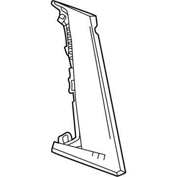 GM 85002014 Molding Assembly, Body Si Wdo Rvl