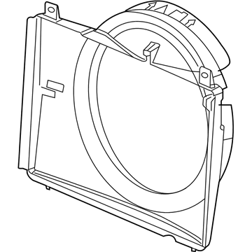 GM 15204231 Shroud, Engine Coolant Fan