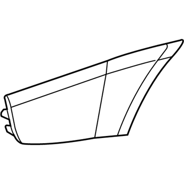 Saturn 12336014 Side Molding