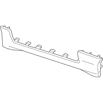 GM 88892966 Molding Assembly,Rocker Panel, Rh (Paint To Match)