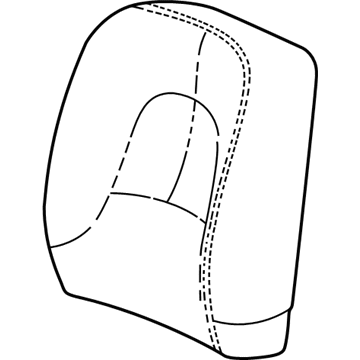 Buick 12531469 Seat Back Cover