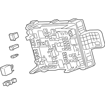 Cadillac 84460010 Fuse & Relay Box