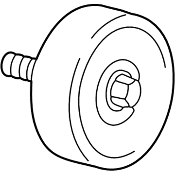 Chevy 12669569 Idler Pulley