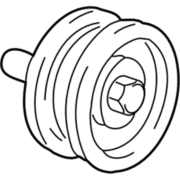 GMC 12580774 Idler Pulley