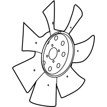 GMC 84723175 Fan Blade