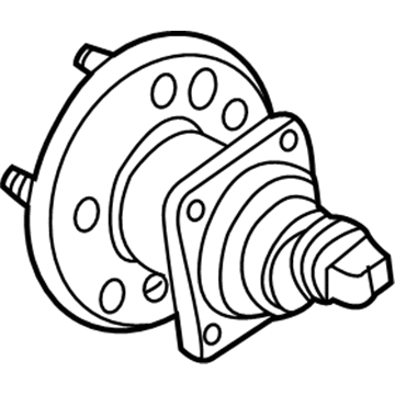 Chevy 13585741 Hub & Bearing