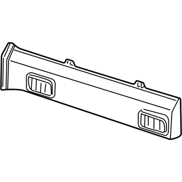 GMC 15990067 Heat Duct