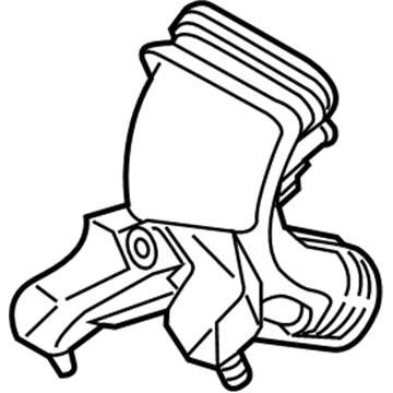 Buick Air Intake Coupling - 13337772