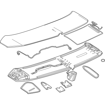 Cadillac 85599695 Spoiler Assembly