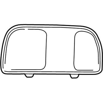 Buick 12372500 Compartment Door