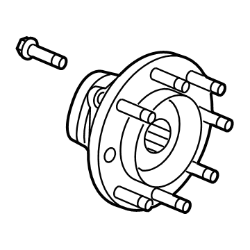 2022 GMC Sierra 3500 HD Wheel Bearing - 13512700