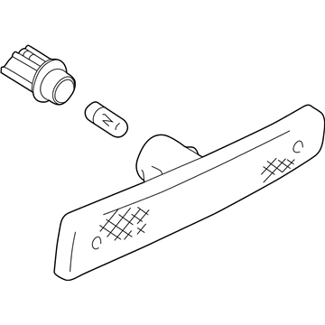 GM 30020791 Lamp,Front Side Marker