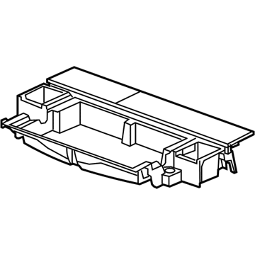 GM 15930168 Compartment Assembly, Rear Compartment Floor Stowage *Cashmere E