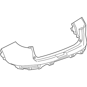 GMC 84346629 Bumper Cover