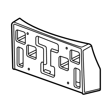 Chevy 42615801 License Bracket