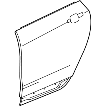 GM 85598315 PANEL-RR S/D OTR